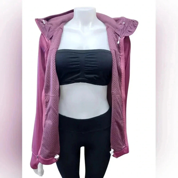 Patagonia EUC Pink Hooded L/S  Zip Up Jacket Size Medium - Picture 7 of 12